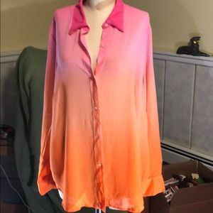 Lauren ombré blouse